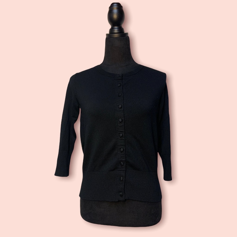Philosophy- Womens Small 3/4 sleeve cardigan